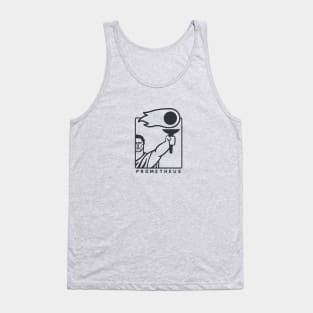 Minimalist art of Prometheus. For Geek mythology fans Tank Top